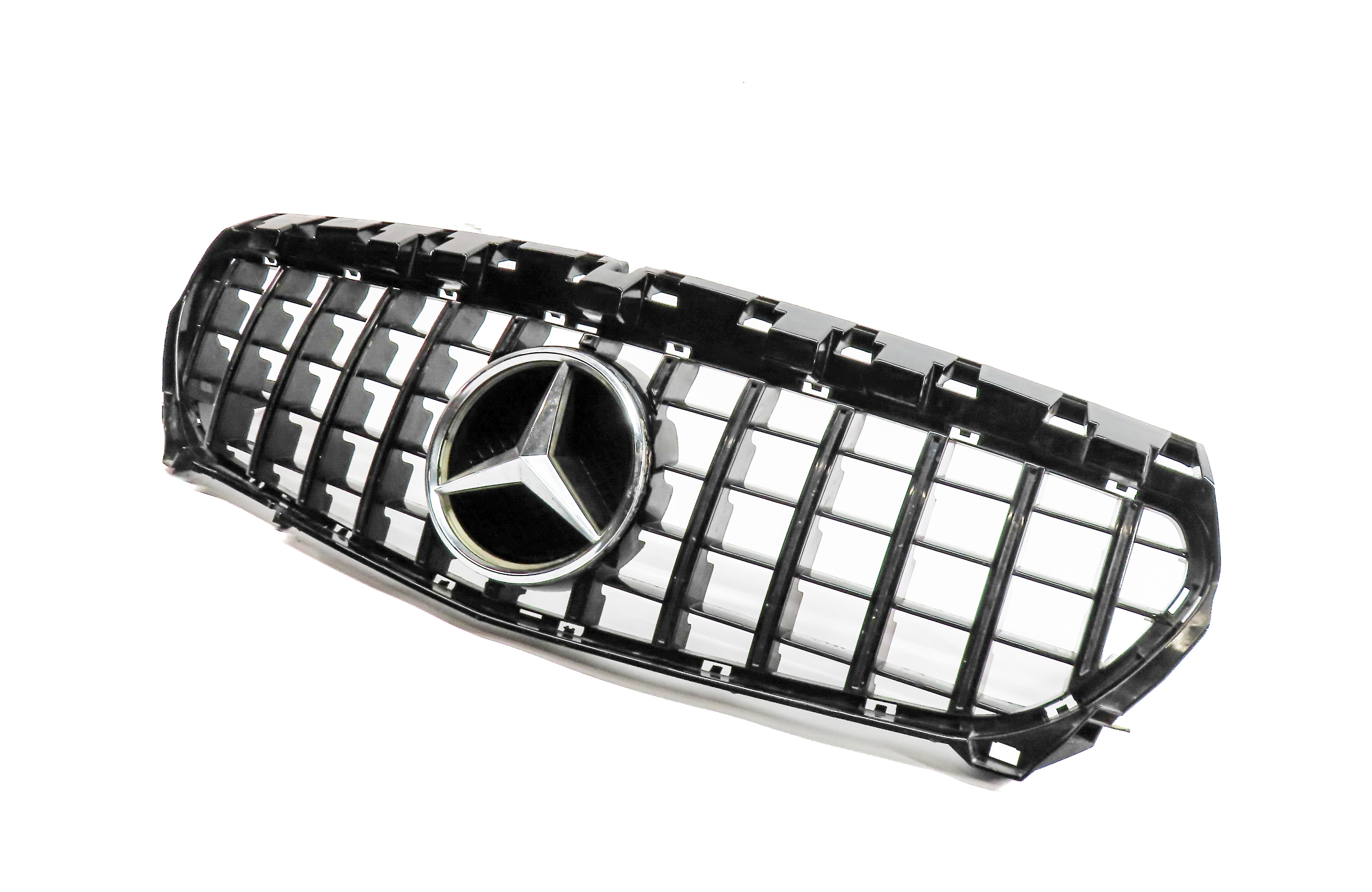 2014-2016 MERCEDES CLA250 C117 FRONT PRIMARY MAIN UPPER LOGO GRILLE w/ SPORT PKG — exact item pictured